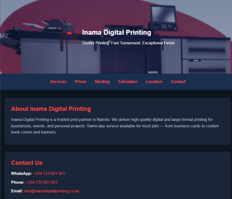 Inama Digital Printing
